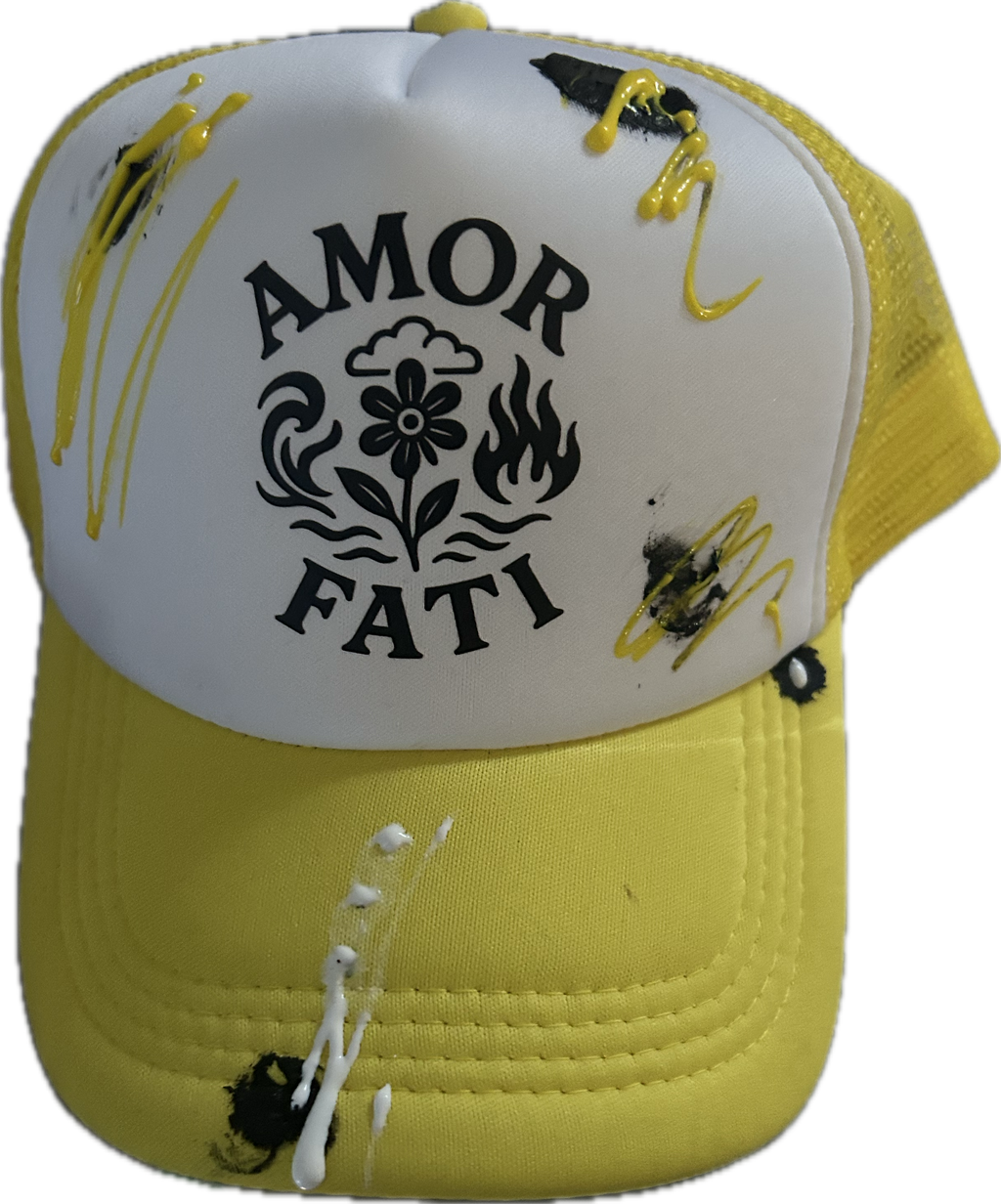 Custom Paint 1 of 1 Trucker Hat Adjustable