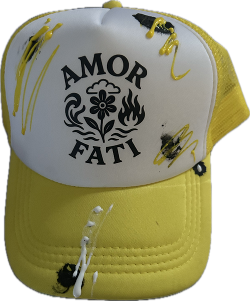 Custom Paint 1 of 1 Trucker Hat Adjustable