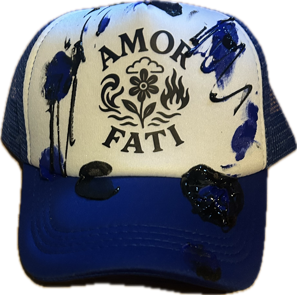 Custom Paint 1 of 1 Trucker Hat Adjustable